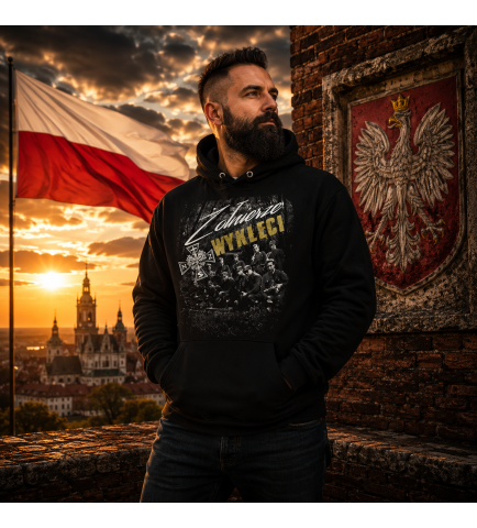 Bluza z kapturem ŻOŁNIERZE WYKLĘCI